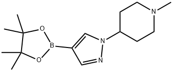 1-methyl-4-[4-(tetramethyl-1,3,2-dioxaborolan-2-yl)-1H-pyrazol-1-yl]piperidine