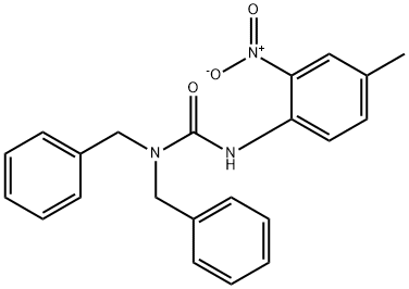 1,1-DIBENZYL-3-(4-METHYL-2-NITROPHENYL)UREA