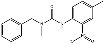 1-BENZYL-1-METHYL-3-(4-METHYL-2-NITROPHENYL)UREA