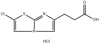 3-(2-Chloroimidazo[2,1-b][1,3]thiazol-6-yl)-propanoic acid hydrochloride
