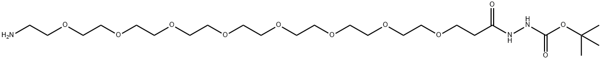 Amino-PEG8-t-Boc-Hydrazide
