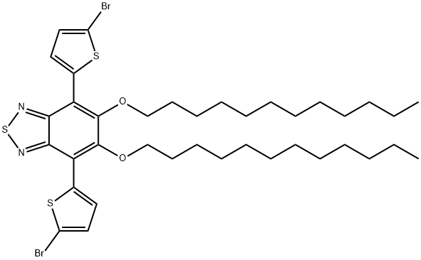 4,7-Bis(5-bromothiophen-2-yl)-5,6-bis(dodecyloxy)benzo[c][1,2,5]thiadiazole