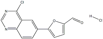 5-(4-chloro-6-quinazoliny)-2-Furancarboxaldehyde,hydrochloride