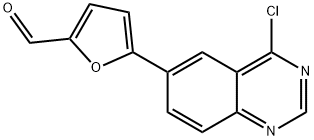5-(4-Chloroquinazolin-6-yl)furan-2-carbaldehyde