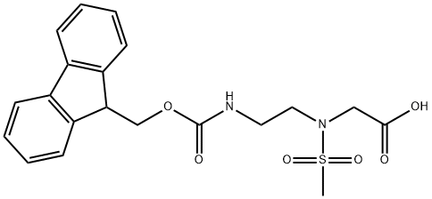 Glycine, N-[2-[[(9H-fluoren-9-ylMethoxy)carbonyl]aMino]ethyl]-N-(Methylsulfonyl)-