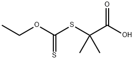 2-((Ethoxythioxo methyl)thio)-2-methylpropanoic acid