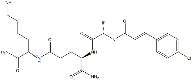 (R)-4-((S)-2-((E)-3-(4-chlorophenyl)acrylaMido)propanaMido)-N1-((S)-1,6-diaMino-1-oxohexan-2-yl)pentanediaMide