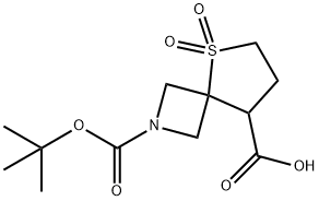 2-(tert-Butoxycarbonyl)-5-thia-2-azaspiro[3.4]octane-8-carboxylic acid 5,5-dioxide