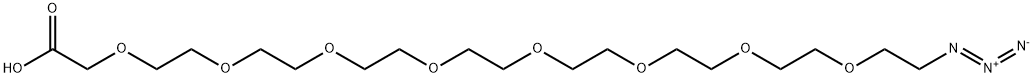 N3-PEG8-CH2COOH