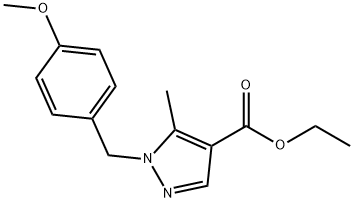 JR-13594, Ethyl 1-(4-methoxybenzyl)-5-methyl-1H-pyrazole-4-carboxylate, 97%
