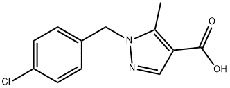 JR-13588, 1-(4-Chlorobenzyl)-5-methyl-1H-pyrazole-4-carboxylic acid, 97%