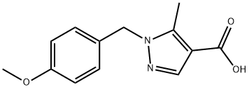 1-(4-methoxybenzyl)-5-methyl-1H-pyrazole-4-carboxylic acid
