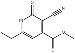 JR-13442, Methyl 3-cyano-6-ethyl-2-hydroxypyridine-4-carboxylate
