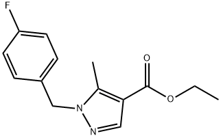 Ethyl 1-(4-fluorobenzyl)-5-methyl-1H-pyrazole-4-carboxylate