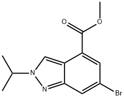 Methyl 6-broMo-2-isopropyl-2H-indazole-4-carboxylate