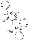 Chloro[(1,3,5,7-tetramethyl-5-phenyl-2,4,8-trioxa-6-phosphaadamantane)-2-(2-aminobiphenyl)]palladium(II)