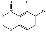 1-Bromo-2-fluoro-4-methoxy-3-nitrobenzene