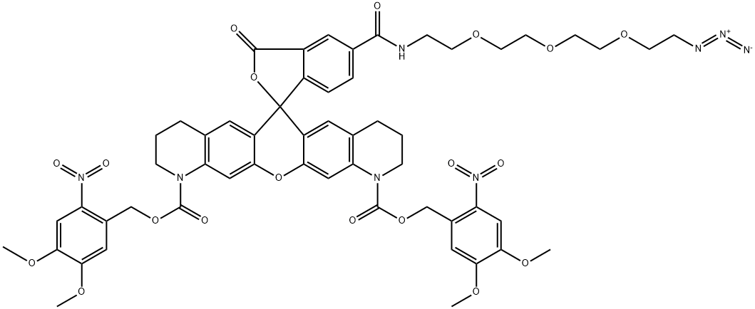 ortho-Nitroveratryloxycarbonyl-Q-rhodamine-5-PEG3-azide