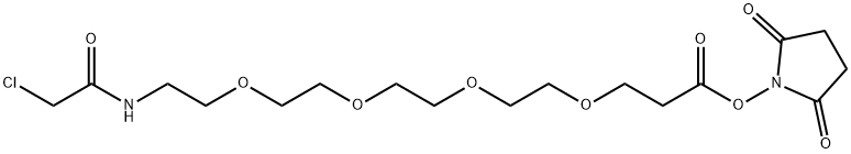 Chloroacetamido-PEG4-NHS ester