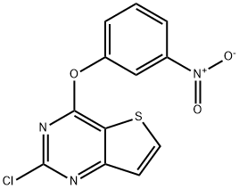 Thieno[3,2-d]pyrimidine, 2-chloro-4-(3-nitrophenoxy)-