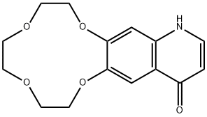 1,4,7,10-Tetraoxacyclododecino[2,3-g]quinolin-15(12H)-one, 2,3,5,6,8,9-hexahydro-