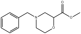 4-(Phenylmethyl)-2-morpholinecarboxylic acid methyl ester