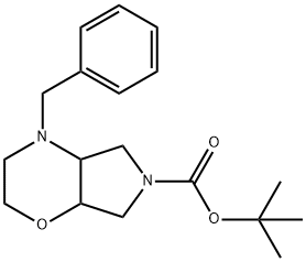 tert-butyl 4-benzyl-octahydropyrrolo[3,4-b]morpholine-6-carboxylate