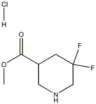 Methyl 5,5-difluoro-3-piperidinecarboxylate hydrochloride