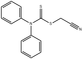 Cyanomethyl diphenylcarbamodithioate