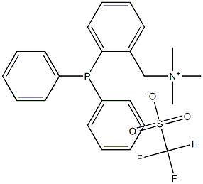 1-(2-(Diphenylphosphino)phenyl)-N,N,N-trimethylmethanaminium trifluoromethanesulfonate