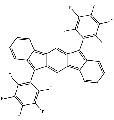 6,12-Bis(2,3,4,5,6-pentafluorophenyl)indeno[1,2-b]fluorene 95%