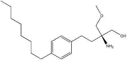 (2R)-2-amino-2-(methoxymethyl)-4-(4-octylphenyl)butan-1-ol