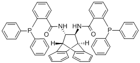 (S,S)-ANDEN-Phenyl Trost Ligand,(+)-(11S,12S)Bis[2′-(diphenylphosphino)benzamido]-9,10-dihydro-9,10-ethanoanthracene, (11S,12S)-N,N′-(9,10-Dihydro-9,10-ethanoanthracene-11,12-diyl)bis[2-(diphenylphosp