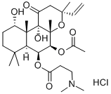 N,N-DIMETHYL-(3R,4AR,5S,6AS,10S,10AR,10BS)-5-(ACETYLOXY)-3-ETHENYLDODECAHYDRO-10,10B-DIHYDROXY-3,4A,7,7,10A-PENTAMETHYL-1-OXO-1H-NAPHTHO[2,1-B]PYRAN-6-YL ESTER B-ALANINE HYDROCHLORIDE
