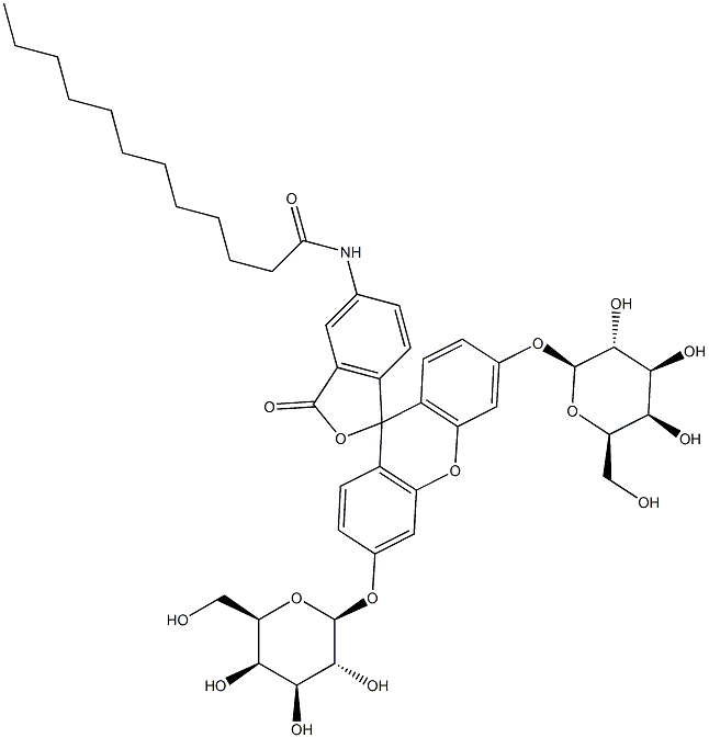 5-Dodecanoylaminofloresceindi-b-D-galactopyranoside