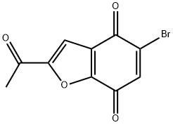 2-Acetyl-5-broMo-benzofuran-4,7-dione