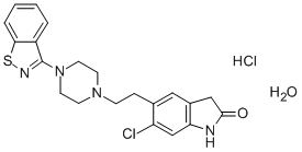 Ziprasidone hydrochloride monohydrate