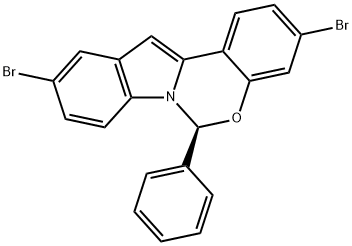(S)-3,10-dibromo-6-phenyl-6H-benzo[5,6][1,3]oxazino[3,4-a]indole