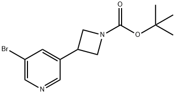 3-(5-BroMo-pyridin-3-yl)-azetidine- 1-carboxylic acid tert-butyl ester