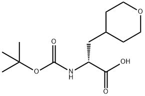 (2R)-2-{[(tert-butoxy)carbonyl]amino}-3-(oxan-4-yl)propanoic acid