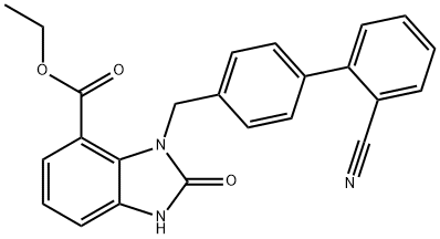 thyl 1-((2'-cyanobiphenyl-4-yl) Methyl)-2H-benziMidazol-2-one-7-carboxylate