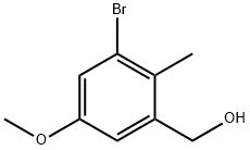 (3-BROMO-5-METHOXY-2-METHYL-PHENYL)-METHANOL