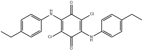 2,5-BIS(4-ETHYLANILINO)-3,6-DICHLORO-1,4-BENZOQUINONE