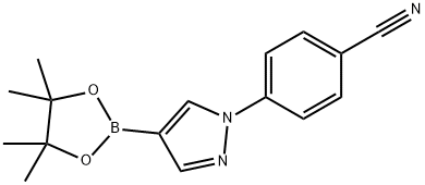4-(4-(4,4,5,5-TetraMethyl-1,3,2-dioxaborolan-2-yl)-1H-pyrazol-1-yl)benzonitrile