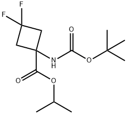 Isopropyl 1-(Boc-amino)-3,3-difluoro-cyclobutanecarboxylate