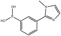 3-(1-METHYL-1H-IMIDAZOL-2-YL)-PHENYL BORONIC ACID