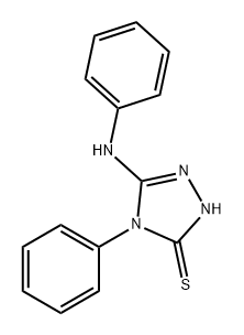 5-anilino-4-phenyl-4H-1,2,4-triazole-3-thiol