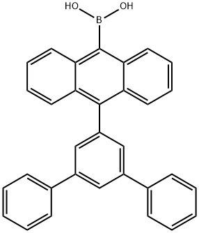 (10-([1,1':3',1''-terphenyl]-5'-yl)anthracen-9-yl)boronic acid