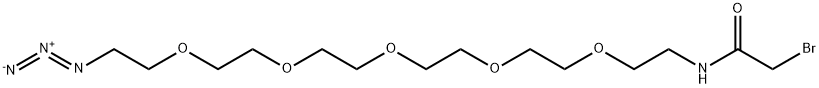 Bromoacetamido-PEG5 -Azide