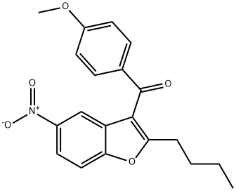 (2-Butyl-5-nitrobenzofuran-3-yl)(4-methoxyphenyl)methanone